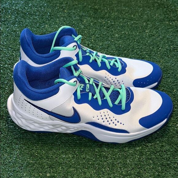 New Nike Fly.By Mid 3 'White Game Royal' DD9311-102 Men’s Size 12 - Picture 1 of 5